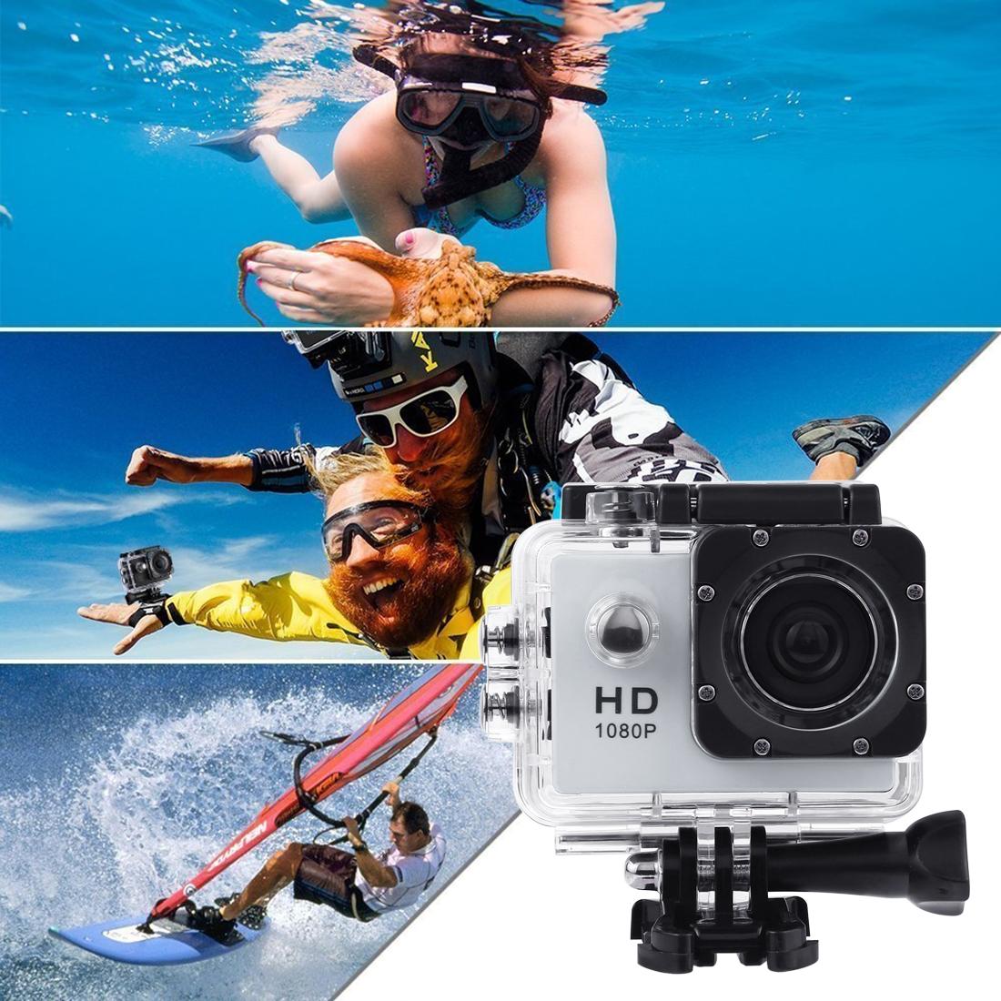 Waterproof Full Hd 1080P Sports Camcorder With Lcd And Case - Sj4000-1922443400414629891