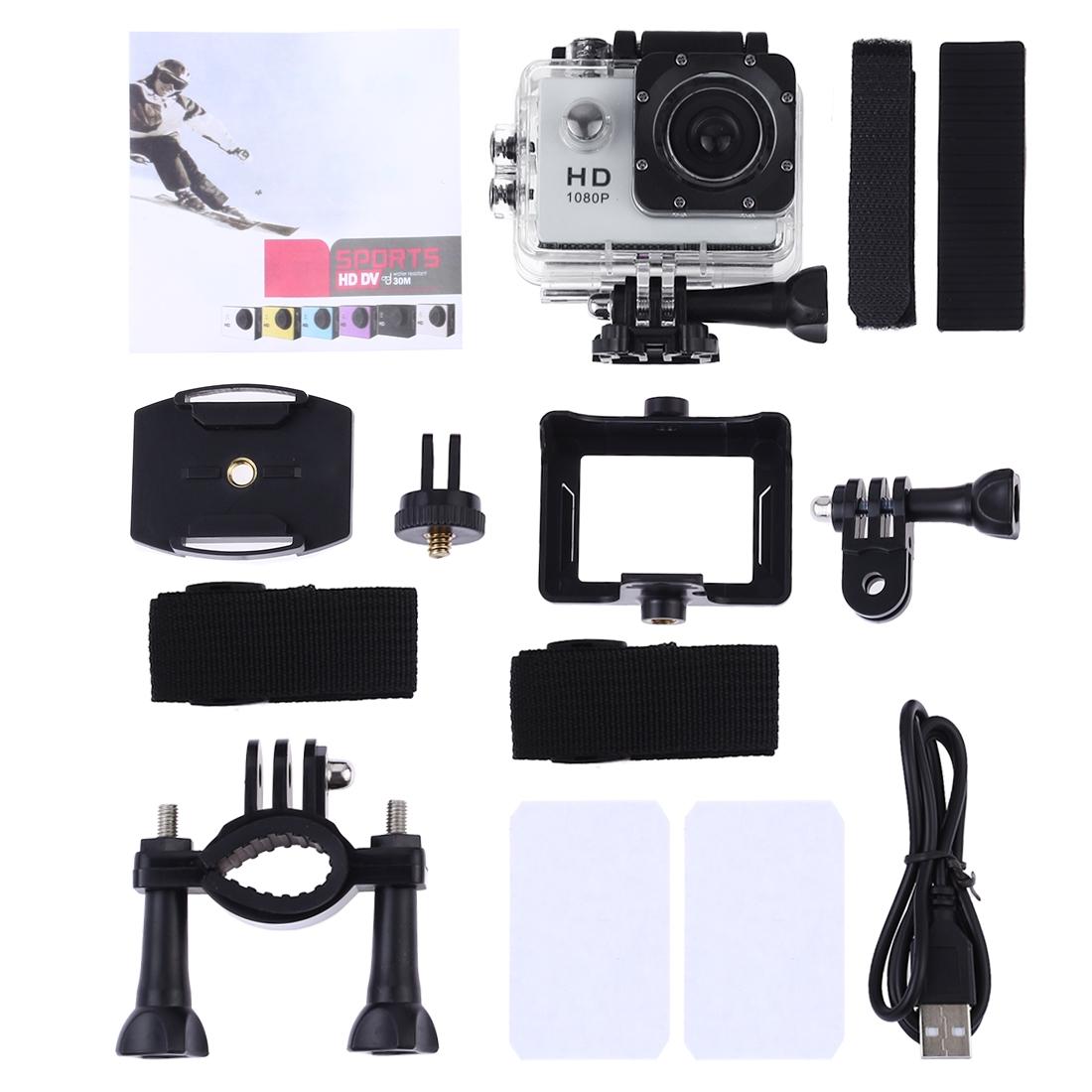 Waterproof Full Hd 1080P Sports Camcorder With Lcd And Case - Sj4000-1922443400414629897
