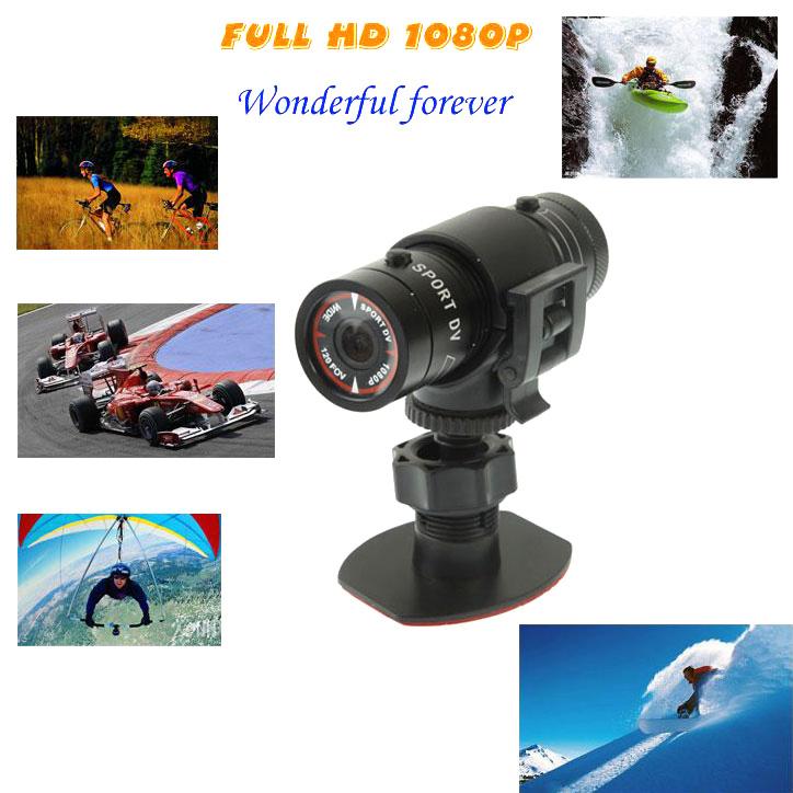 Full Hd 1080P Action Camera With 120 Degree Wide Angle Lens - Tf Card Support-1915197163072262147