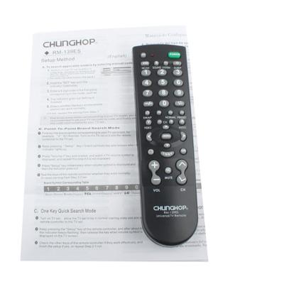 Black Universal Tv Remote Control - Rm-139Es-1915198367135305731