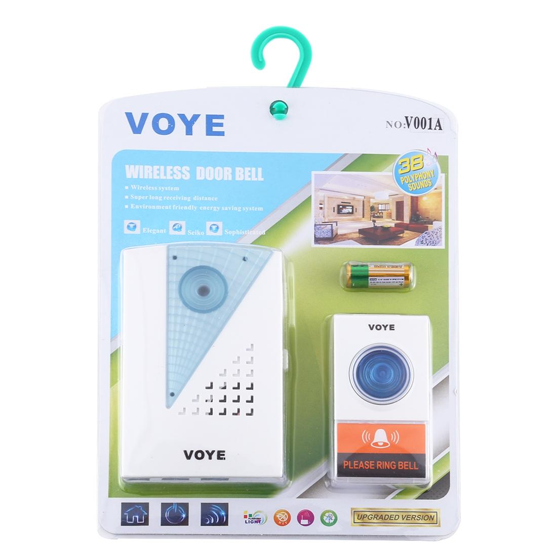 Wireless Doorbell With 38 Sounds And Remote Control With 38 Polyphony Sounds-1915197158584356871