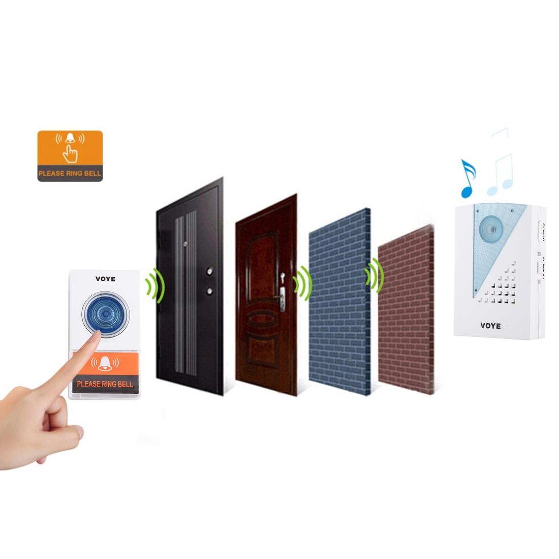 Wireless Doorbell With 38 Sounds And Remote Control With 38 Polyphony Sounds-1915197158584356872