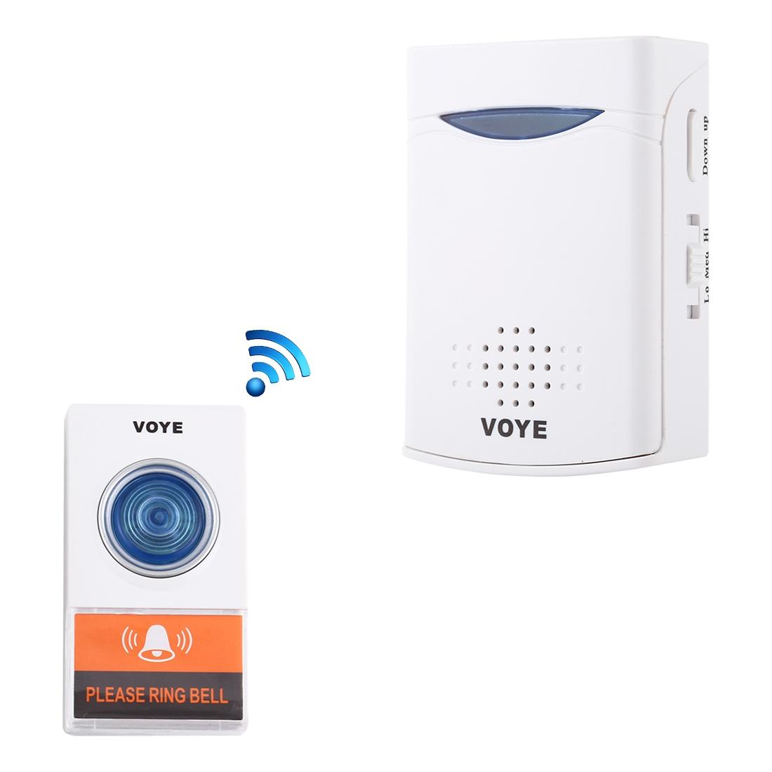 Wireless Doorbell With 38 Sounds And Remote Control-1915197257616068609