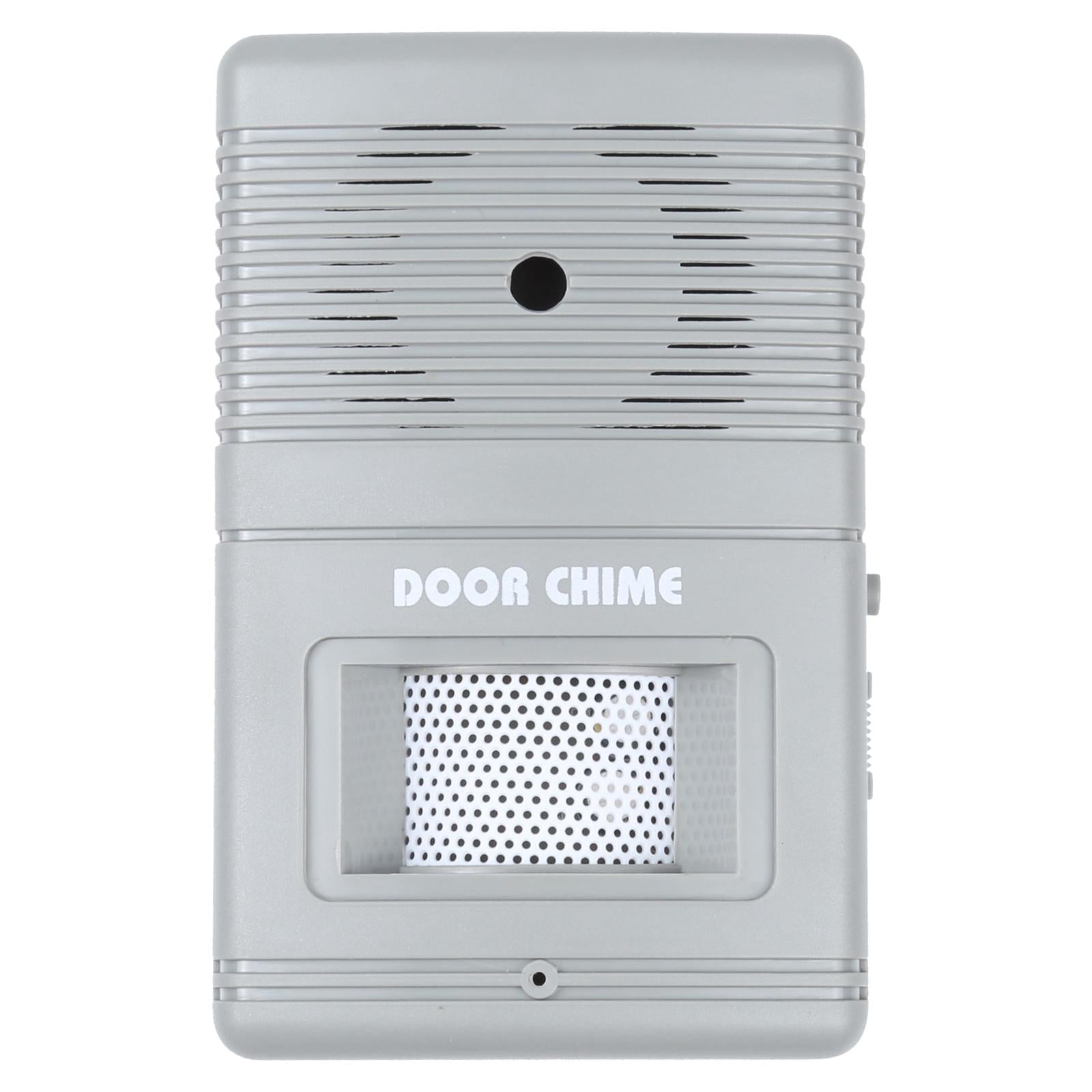 Grey Wireless Door Chime For Visitor Alert-1943465057811828737