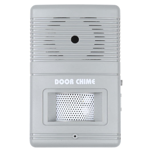 Grey Wireless Door Chime For Visitor Alert-1943465057811828737