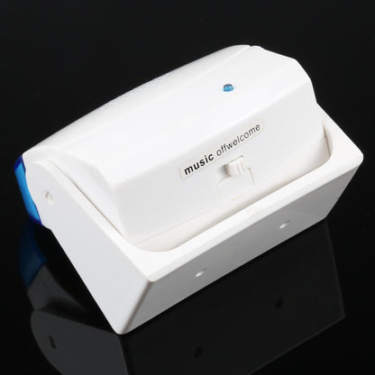 Wireless Doorbell With Guest-Saluting Feature - White-1915197162891907074