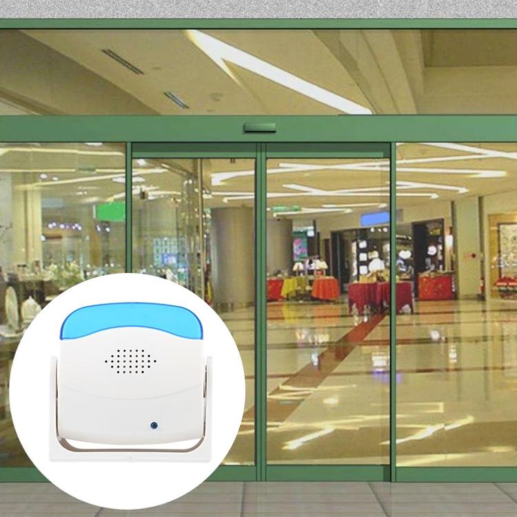 Wireless Doorbell With Guest-Saluting Feature - White-1915197162891907077