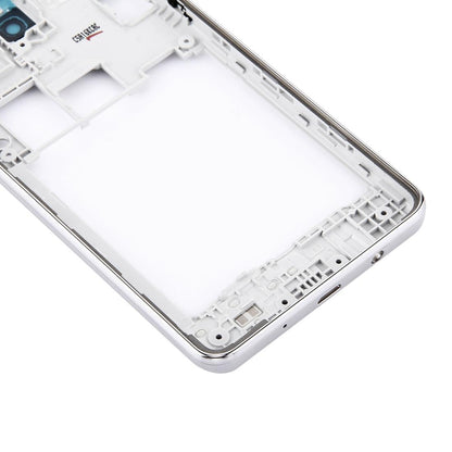 Silver Middle Frame Bezel For Galaxy On5 Double Card Version-1915196596094636035