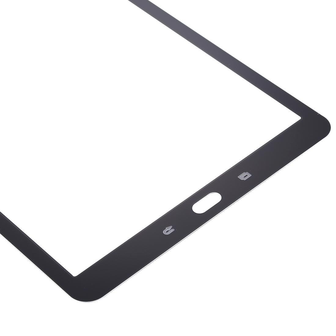 9.7 Front Screen Glass Lens For Galaxy Tab S2 - Black-1915196586598731780
