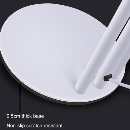 Universal Cell Phone Holder With Selfie Ring Light Microphone Clip & 3-Colour Light Adjustment For Studio Recording Live Broadcast Ktv White-1915196629716176901