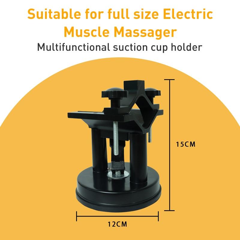 Aluminum Bracket For Fascia Massage Gun With Suction Cup Mount-1915197203689902084