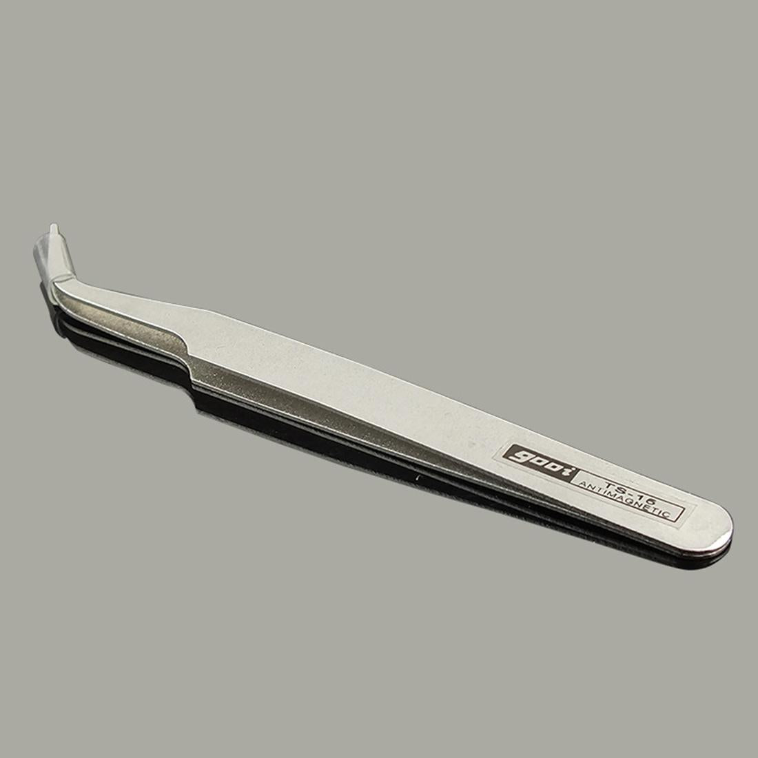 Steel Bend Tweezers - Gooi Ts 15-1915196594765041668