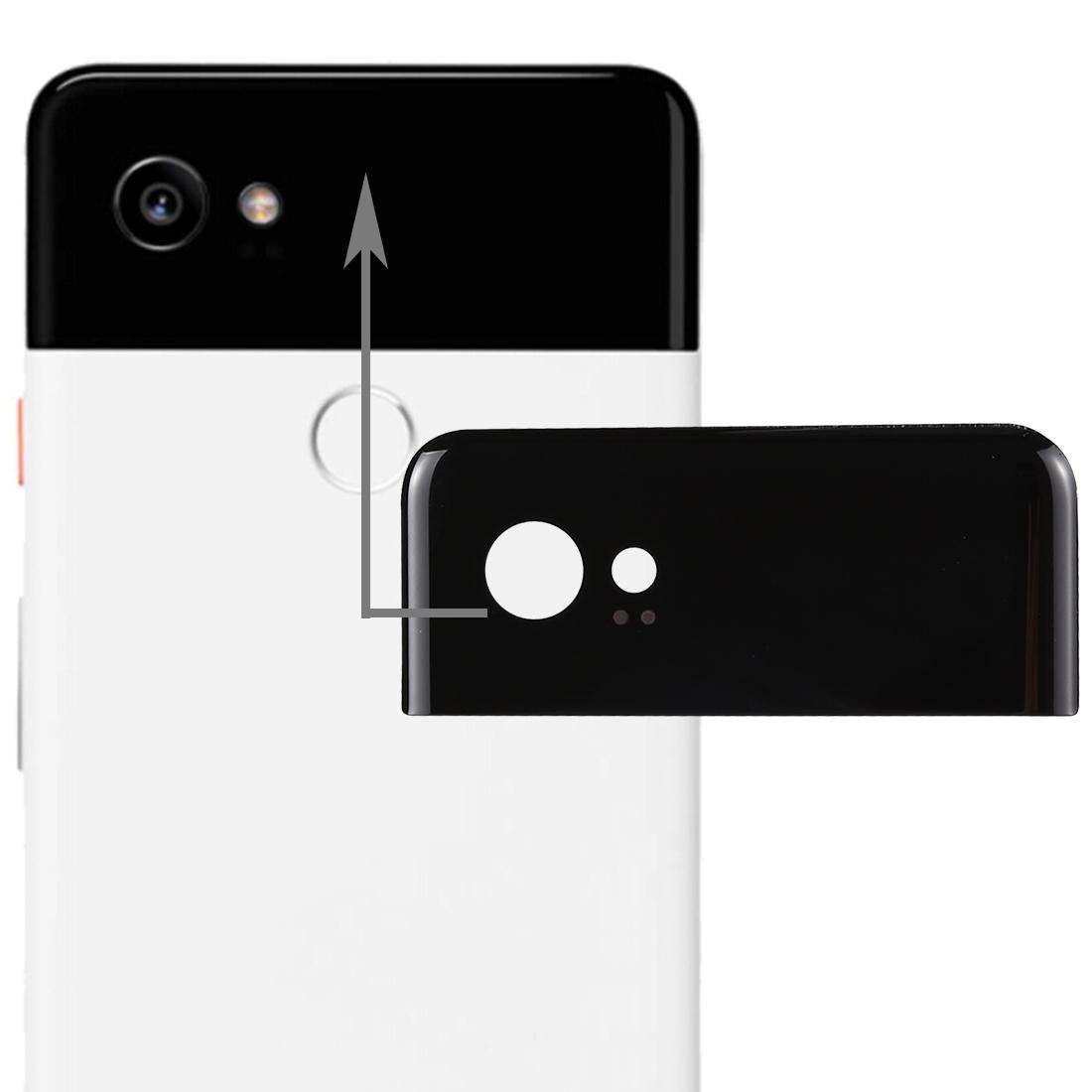 Google Pixel 2 Xl Glass Lens Cover - Top Back-1915197303677915141