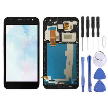 Alcatel A3 Lcd Screen With Digitizer And Frame-1915196773882793984