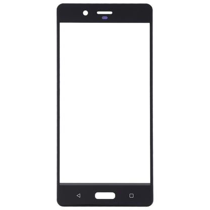 Replacement Front Screen Glass For Nokia 8 - Black-1915196575089561602
