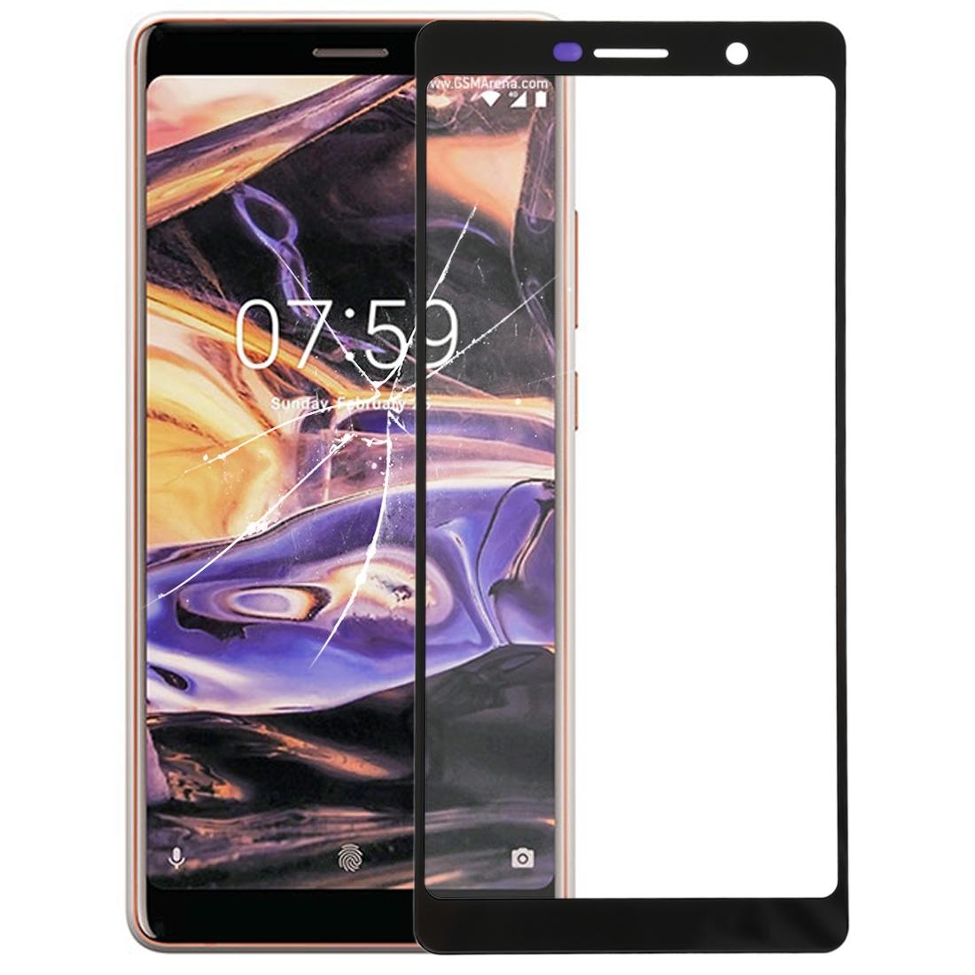 Replacement Front Screen Glass For Nokia 7 Plus / E9 Plus-1915196574607216640