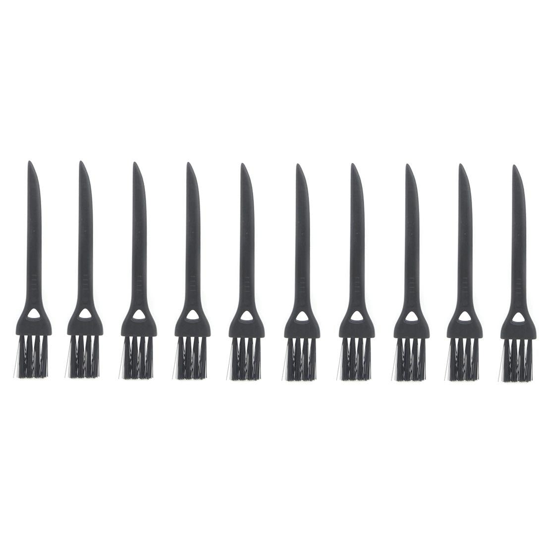Set Of 10 P8842 Cleaning Brushes 8.5Cm Flat Head With Shrill Tail-1915196697823285249