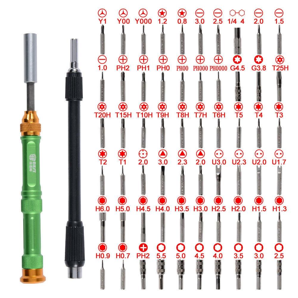 63-Piece Magnetic Screwdriver Set By Best Bst - Professional Bit Driver Kit-1915197383948505091