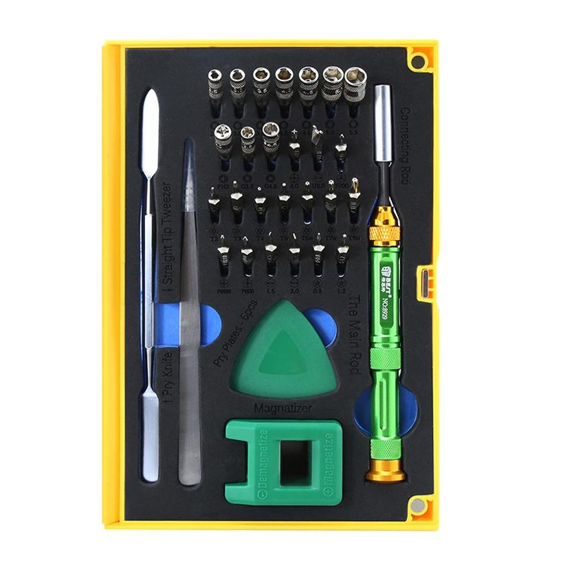 37-Piece Magnetic Screwdriver Set With Professional Bit Driver-1915197013159448576