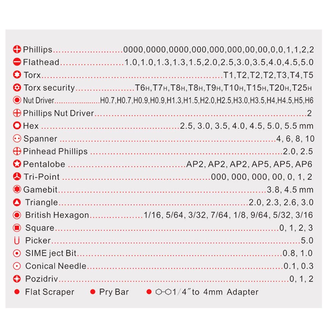Precision Magnetic Screwdriver Set For Repair - Kaisi K9126-1915197526517092354