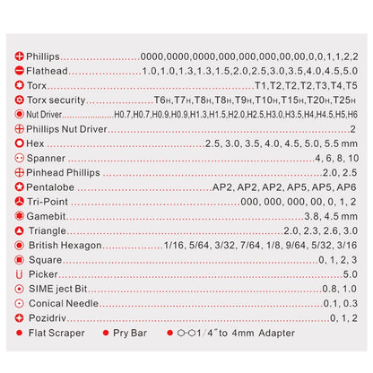 Precision Magnetic Screwdriver Set For Repair - Kaisi K9126-1915197526517092354