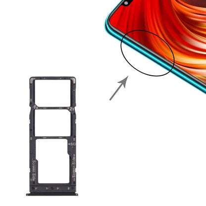 Black Sim Card Tray For Infinix Hot 7 Pro X625B - Micro Sd-1915196494114328579