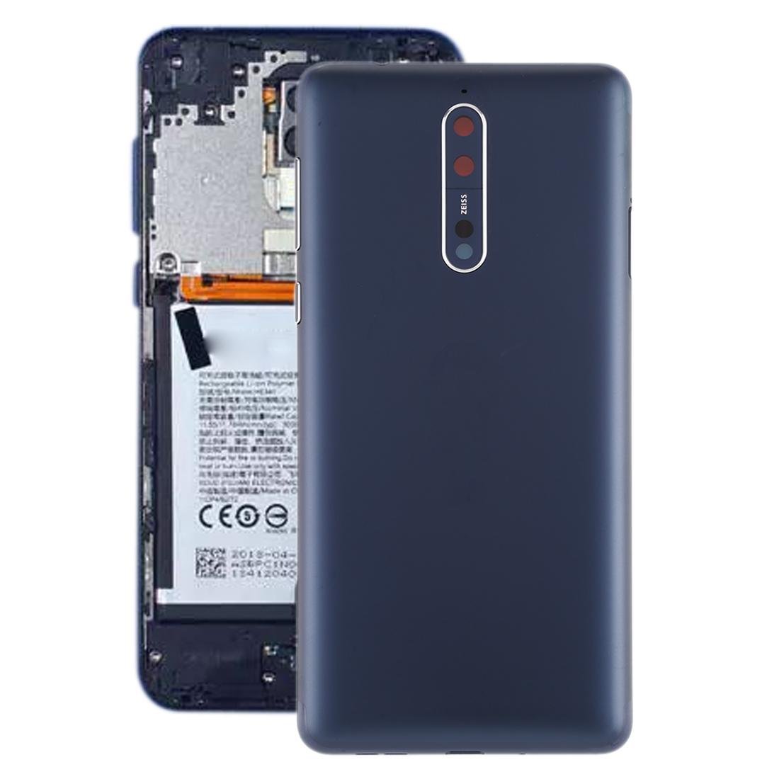 Nokia 8 Battery Back Cover With Camera Lens And Side Keys-1915196584702906375