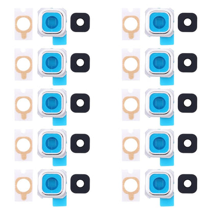 10-Piece Back Camera Bezel & Lens Cover Set For Galaxy S6 Edge-1915197516496900096