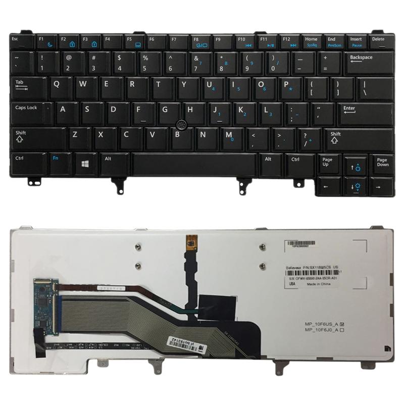 Backlit Keyboard For Dell Latitude E6420 / E6320 / E6430 / E5420 / E5430 / E6430S-1915197388860035072