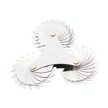 60 Degree Stainless Steel Thread Gauge - 51 Pieces-1915197544279969793