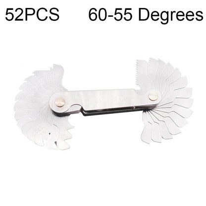Stainless Steel Thread Gauge - 52 Pcs Metric & British 60 / 55 Degrees-1915197666376159240