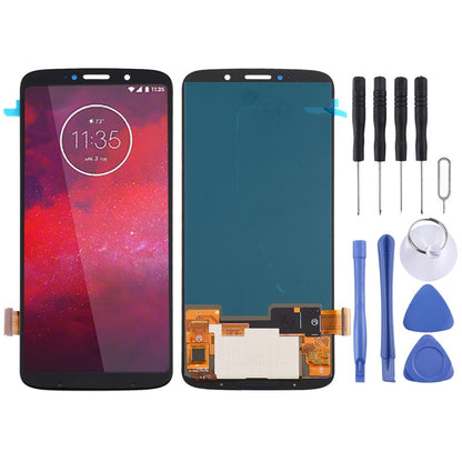 Full Assembly Oled Lcd Screen With Digitizer For Motorola Moto Z3-1915196579925594112