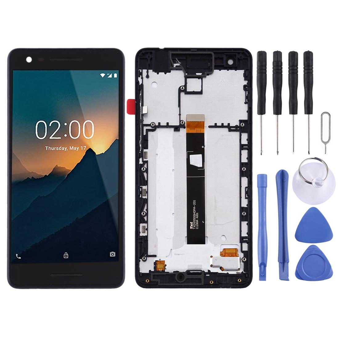 Nokia 2.1 Full Lcd Screen Assembly With Frame - Tft Digitizer-1915196581792059398