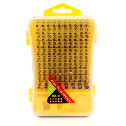 108-Piece Precision Screwdriver And Nutdriver Set-1915197397202505728