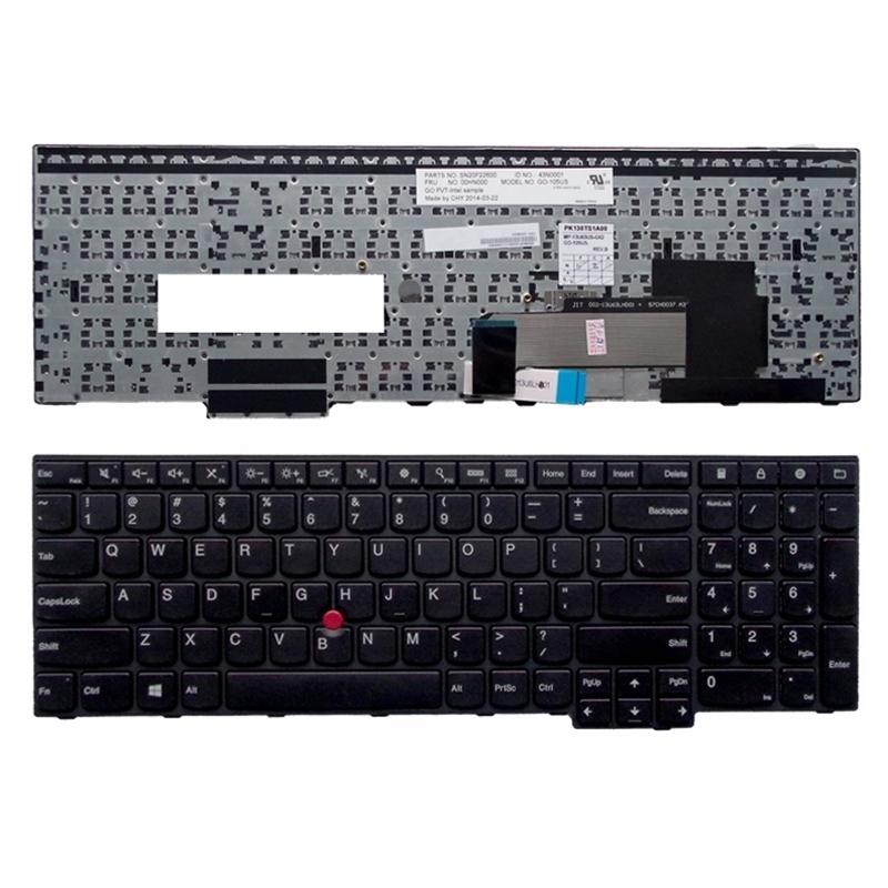 English Laptop Keyboard For Lenovo Thinkpad E550 / E555 / E550C With Pointing Sticks-1915197754389434371