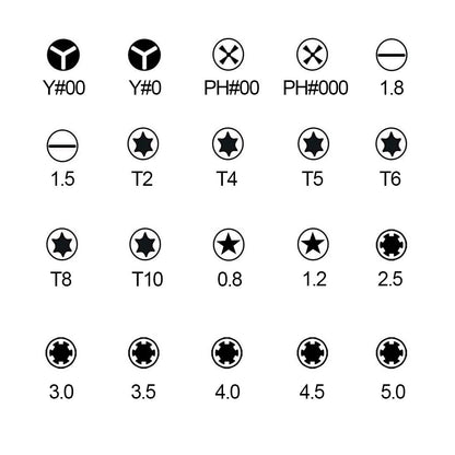 Portable 16-In-1 Professional Screwdriver Repair Kit-1915198370180370437