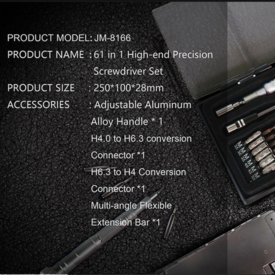 61-Piece Screwdriver Repair Kit - Hand Tools Set-1915196996164128773