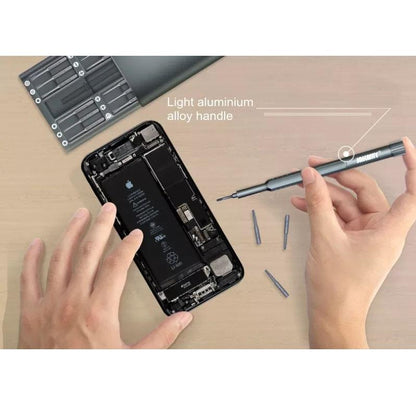 24-Piece Precision Magnetic Screwdriver Kit With Deep Hole Bits-1915197090754072582