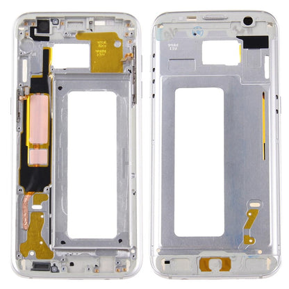 Silver Front Housing Lcd Frame Bezel For Galaxy S7 Edge-1915196597004800000