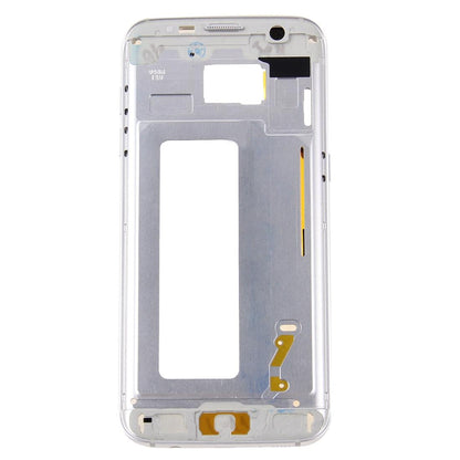 Silver Front Housing Lcd Frame Bezel For Galaxy S7 Edge-1915196597004800002