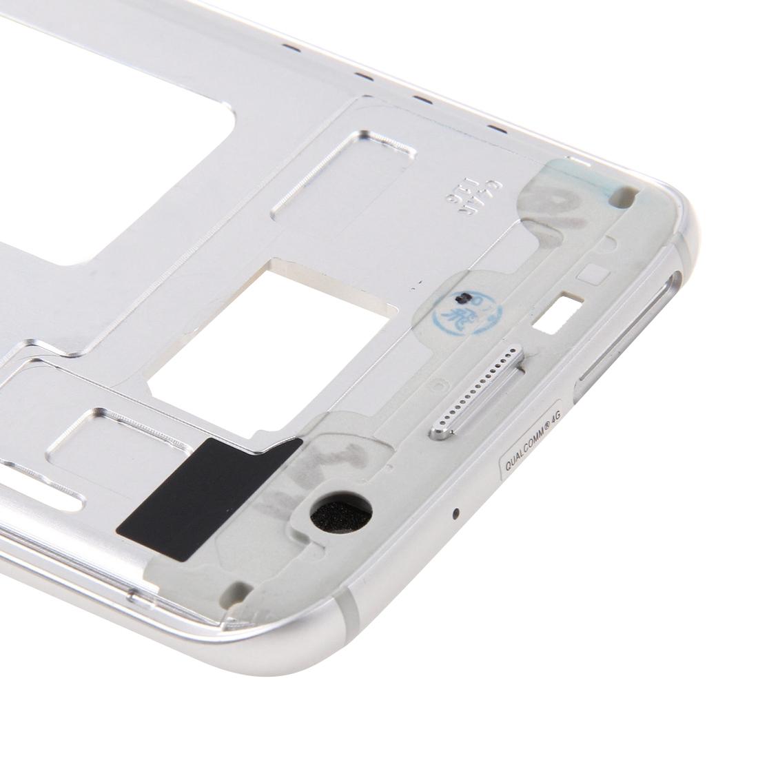 Silver Front Housing Lcd Frame Bezel For Galaxy S7 Edge-1915196597004800004