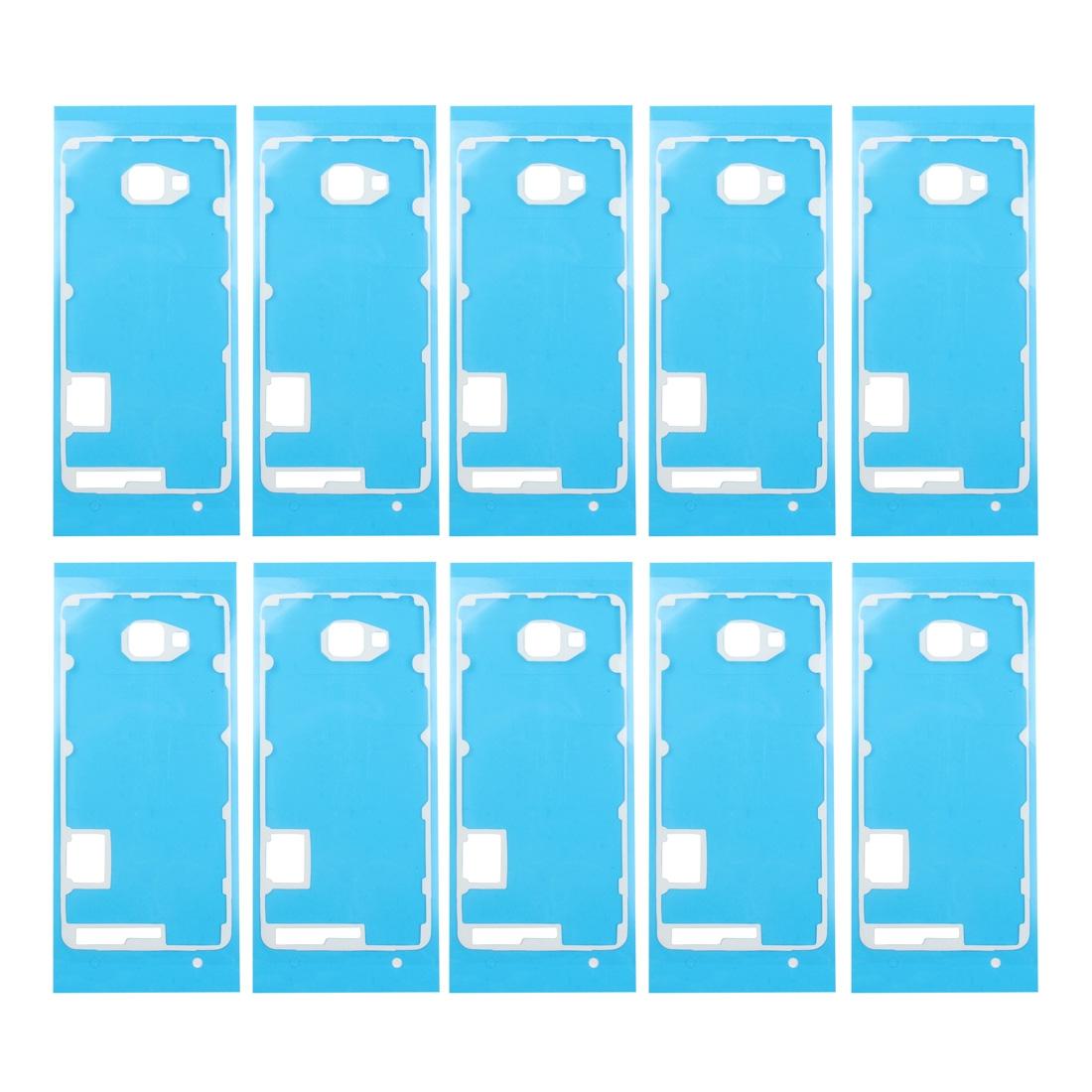 10-Pack Rear Housing Adhesive For Galaxy A7 2016 / A7100 - Black-1915197909092143108