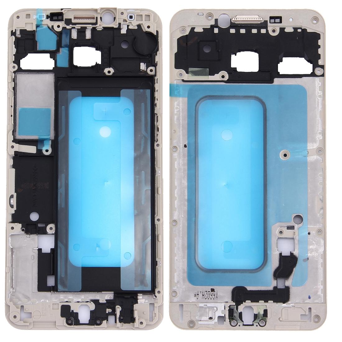 Gold Front Housing Lcd Frame Bezel For Samsung Galaxy C5 / C5000-1915196561588097030