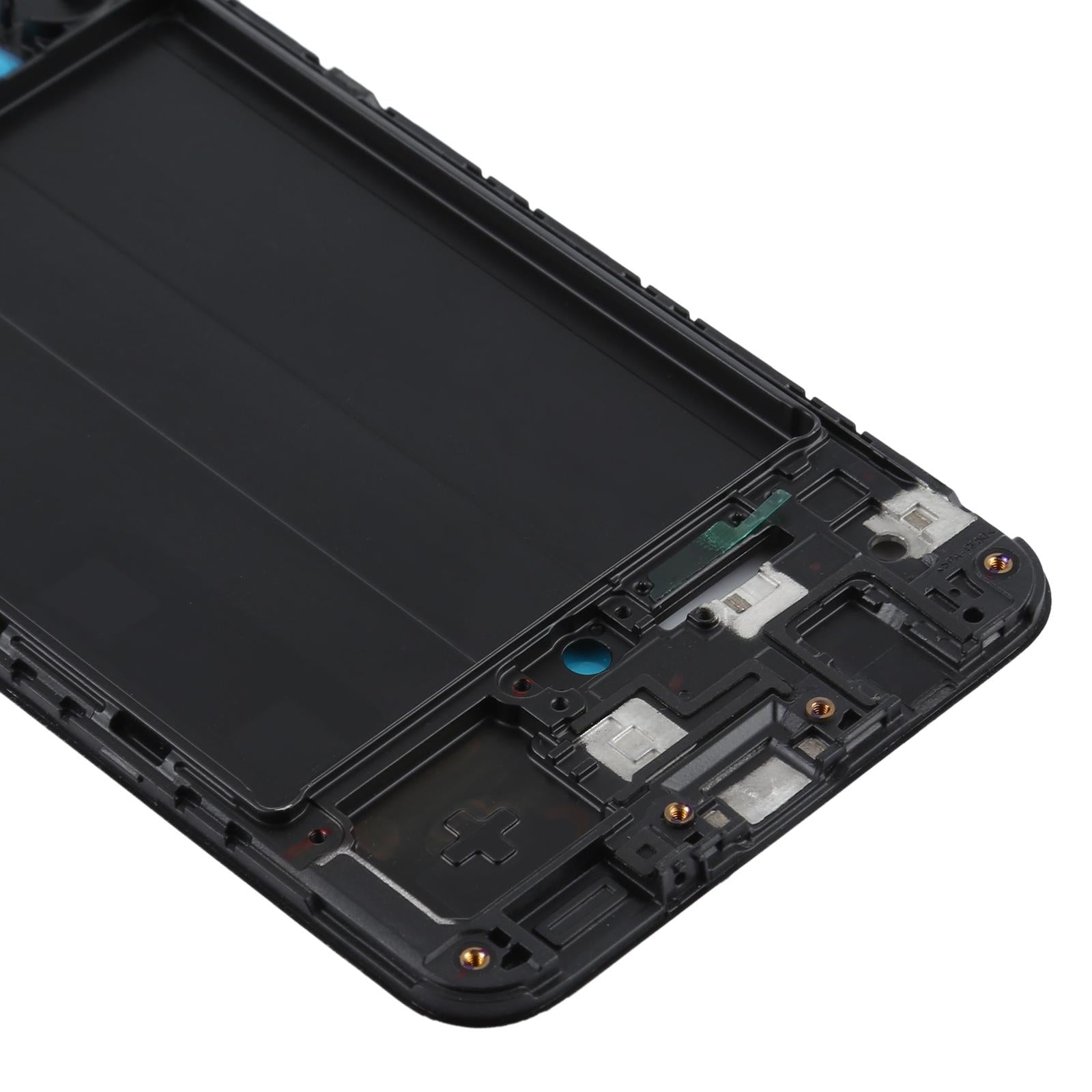 Samsung A50 Front Housing Lcd Frame - Black-1915197775214153732
