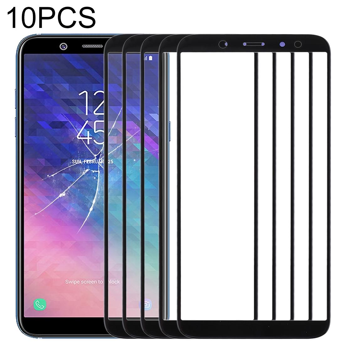 Front Screen Glass Lens For Samsung Galaxy A6 2018 - Set Of 10-1915196781487067142