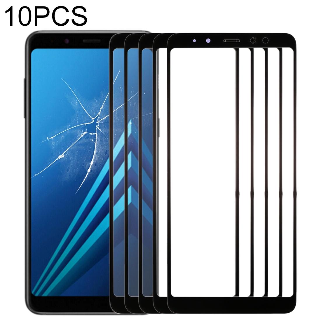 10-Pack Front Glass Lens For Samsung Galaxy A8 2018-1915198438040014854