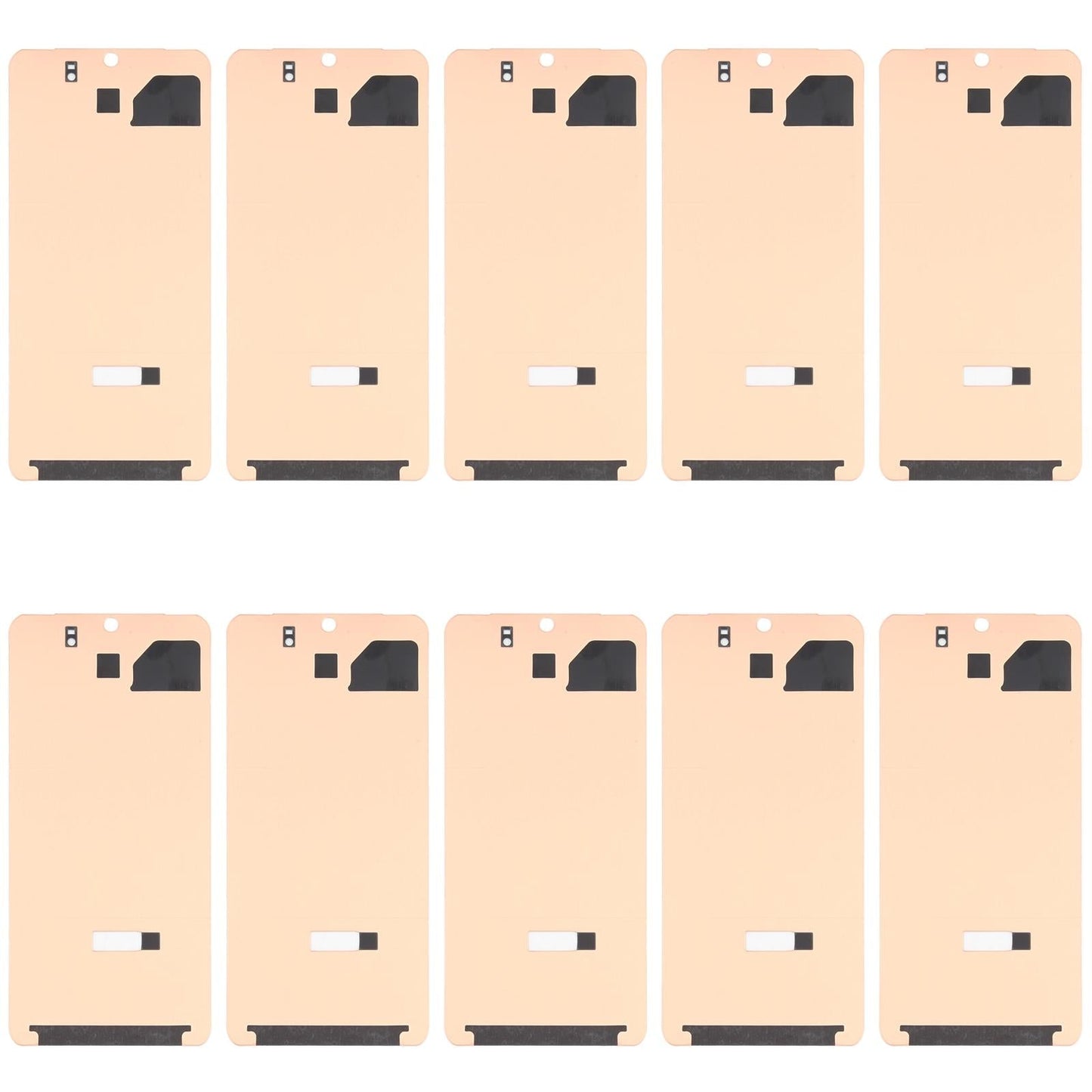 Samsung Galaxy S20 10-Pack Lcd Digitizer Back Adhesive Stickers - Clear-1915197075390337024