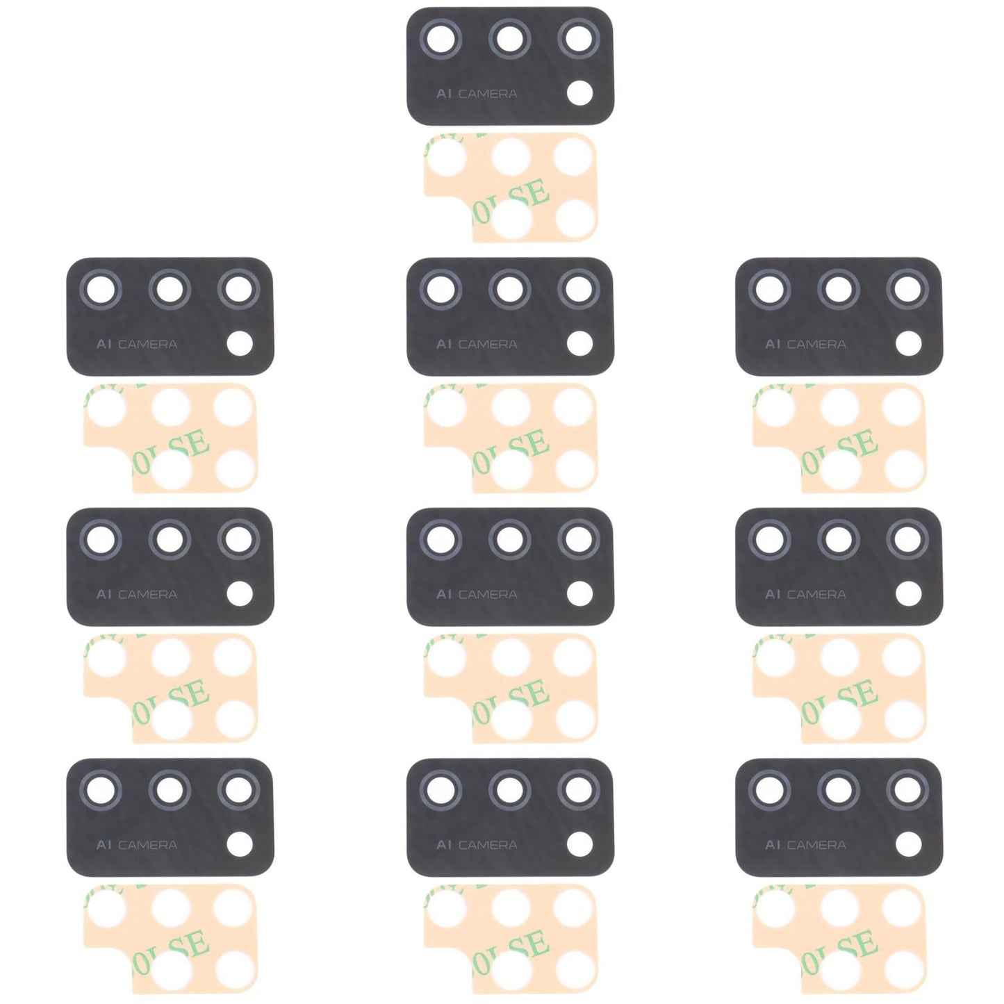 10-Pack Rear Camera Lenses For Samsung G998B-1915197198941949952