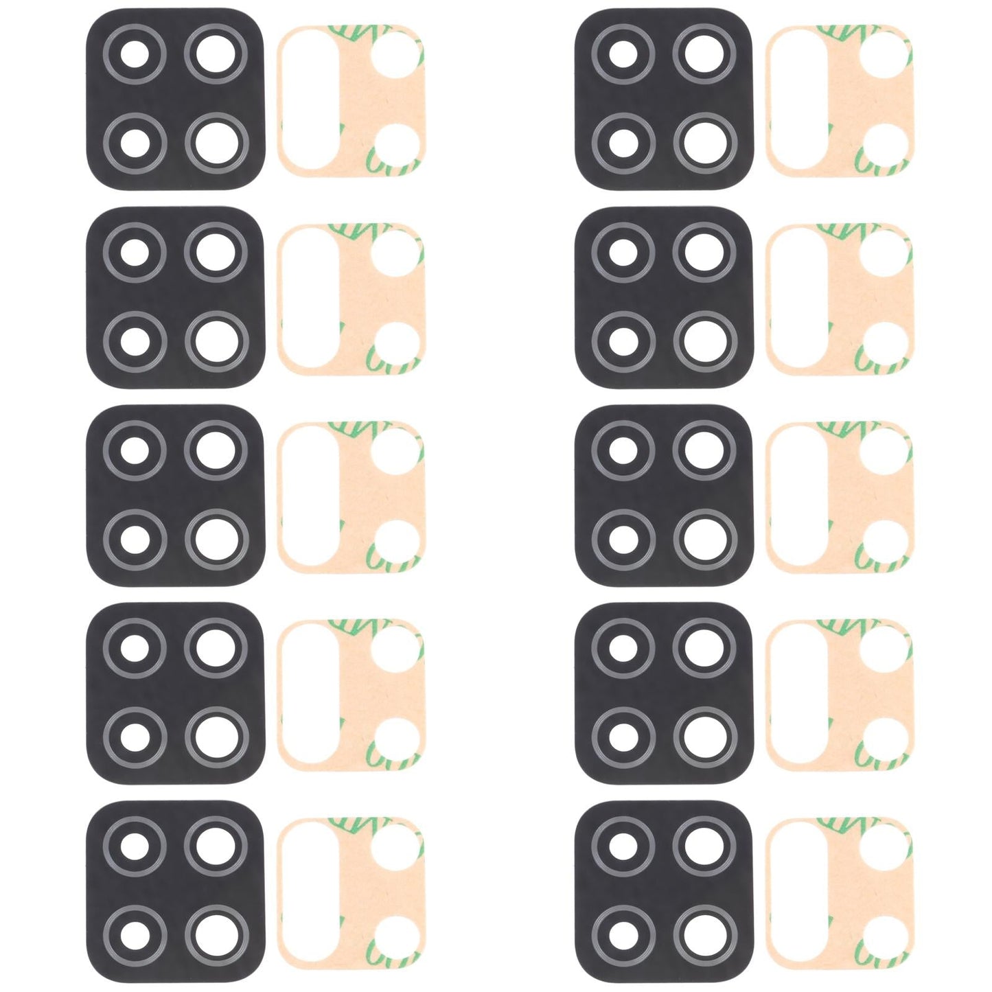 Samsung Galaxy M12 Back Camera Lens - Set Of 10-1915197887940268032