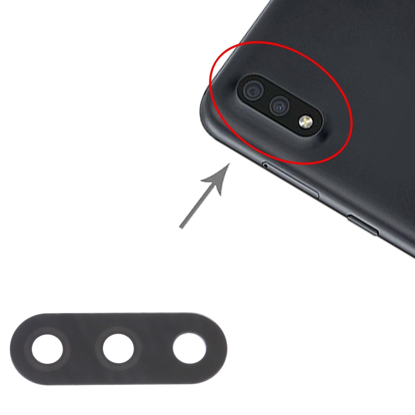 Samsung Galaxy M01 Back Camera Lens - Set Of 10-1915197722563055619